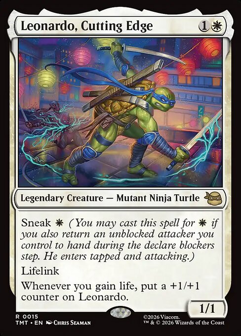 TMT: Leonardo, Cutting Edge