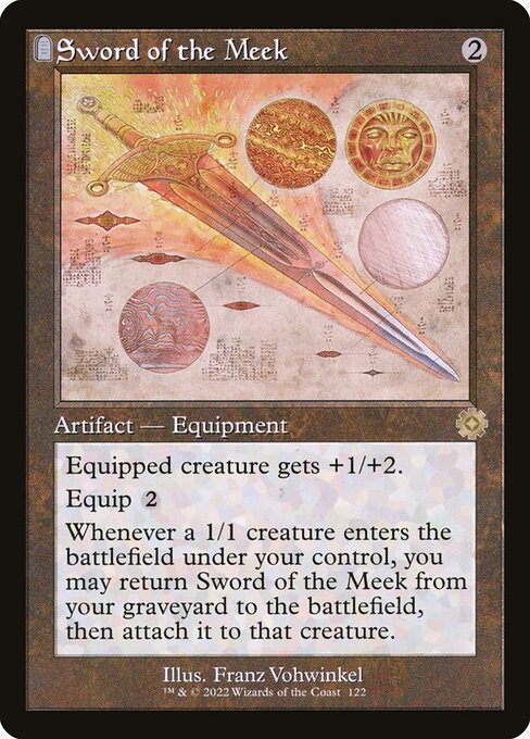 BRR: Sword of the Meek (Schematic) (Foil)