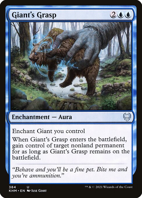 KHM: Giant's Grasp (Foil)