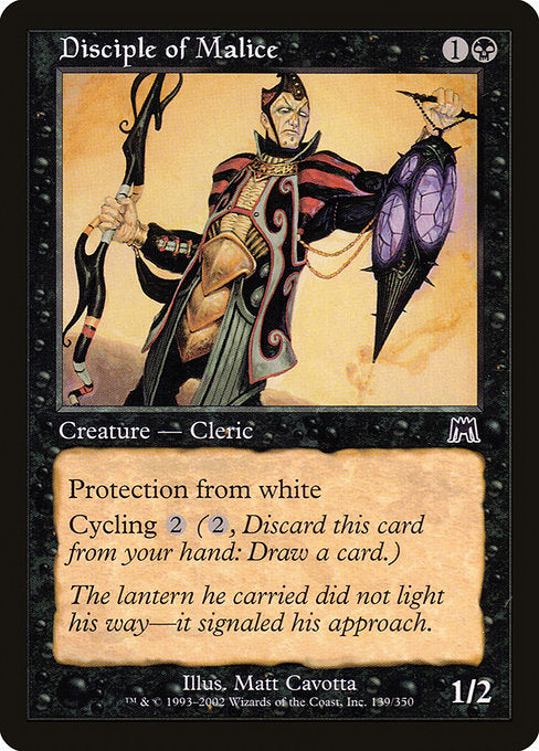 ONS: Disciple of Malice