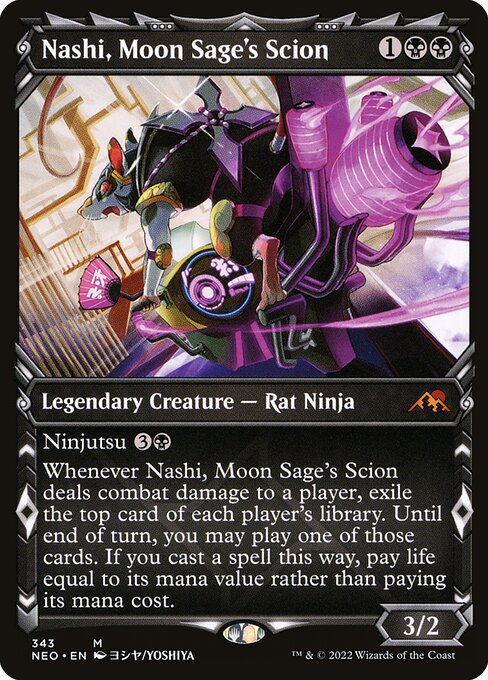 NEO: Nashi, Moon Sage's Scion (Showcase) (Foil)