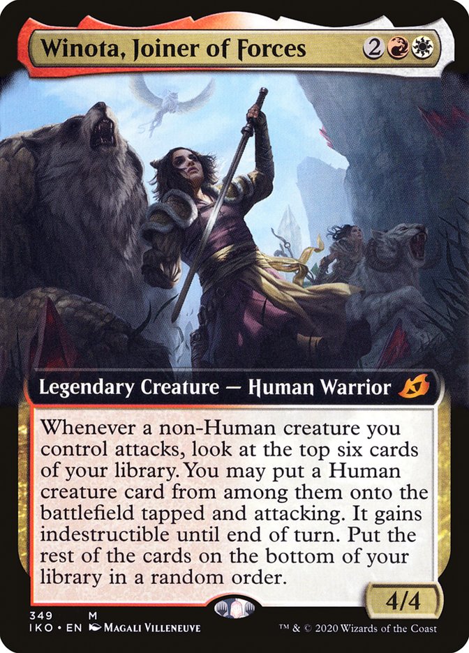 Winota, Joiner of Forces (Extended Art) [Foil] :: IKO