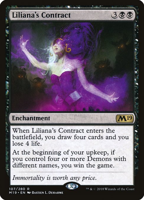 M19: Liliana's Contract