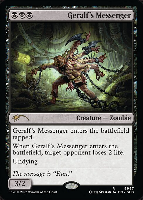 SLD: Geralf's Messenger (Foil)