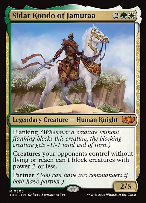TDC: Sidar Kondo of Jamuraa