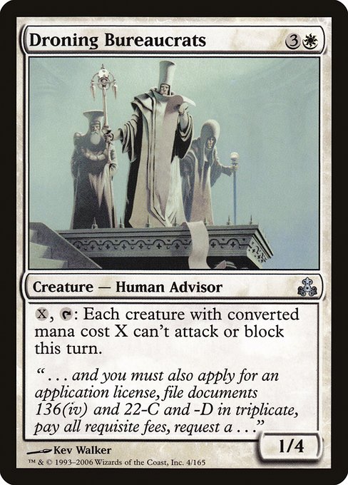 GPT: Droning Bureaucrats (Foil)