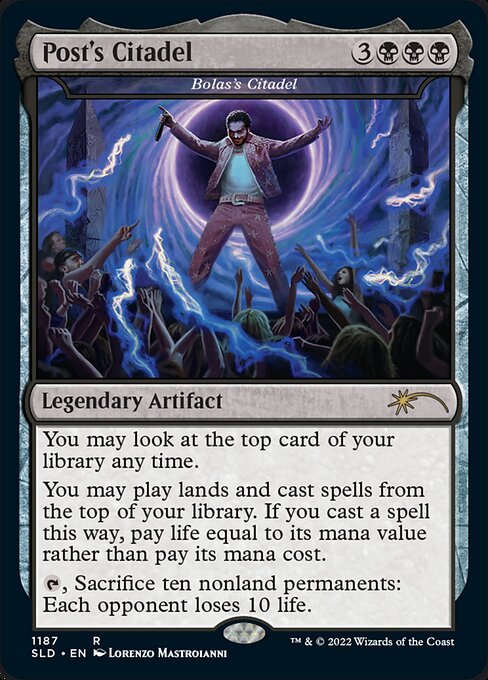 SLD: Post's Citadel - Bolas's Citadel (Post Malone) (Foil)