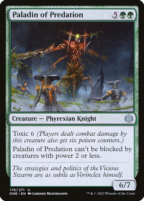 ONE: Paladin of Predation
