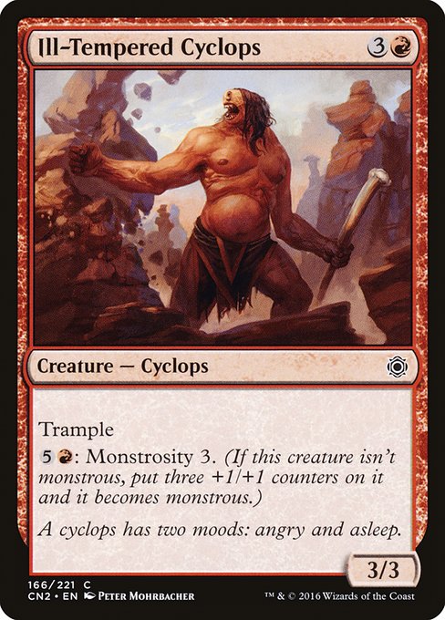 CN2: Ill-Tempered Cyclops (Foil)