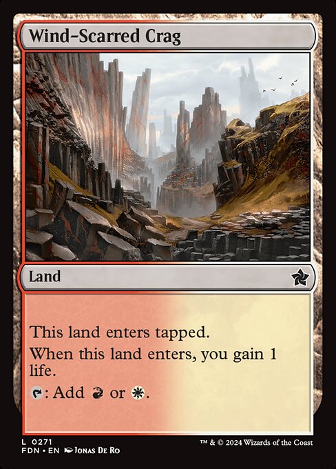 FDN: Wind-Scarred Crag (Foil)
