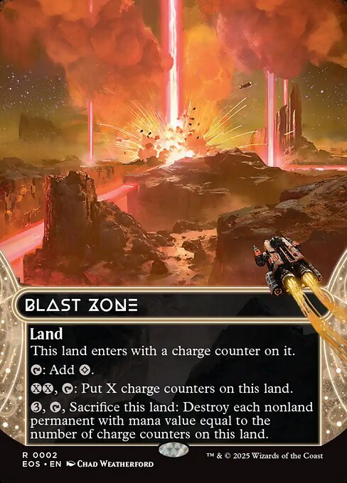 EOS: Blast Zone (0002) (Borderless) (Foil)