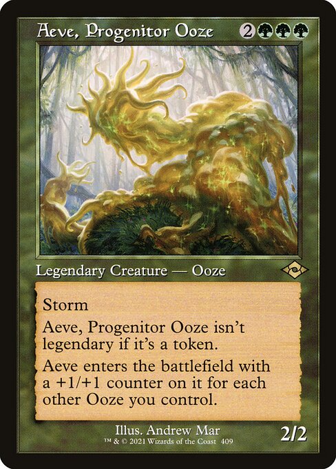 MH2: Aeve, Progenitor Ooze (Retro Frame) (Foil Etched)