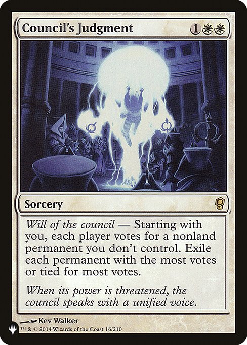 PLST: Council's Judgment