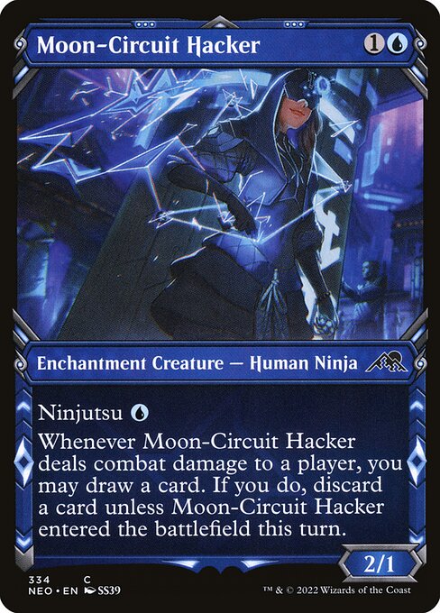 NEO: Moon-Circuit Hacker (Showcase) (Foil)