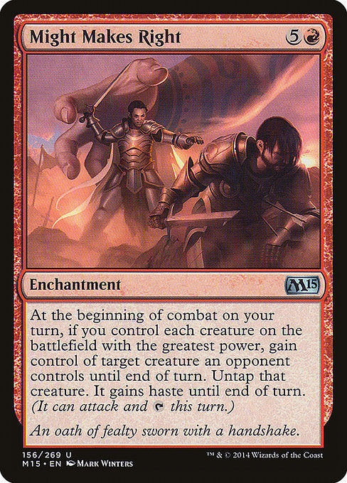 M15: Might Makes Right (Foil)