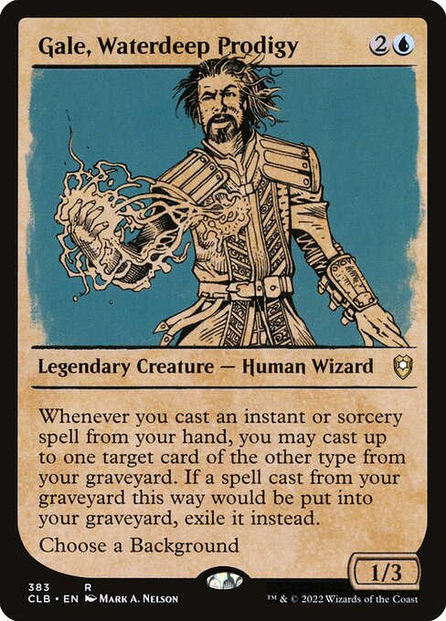 CLB: Gale, Waterdeep Prodigy (Showcase) (Foil)