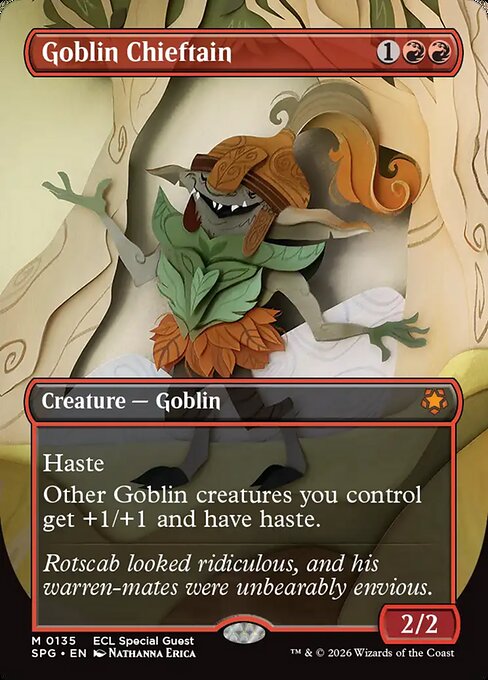 SPG: Goblin Chieftain (Borderless)