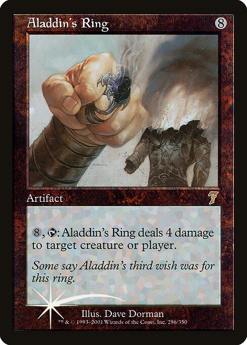 7ED: Aladdin's Ring (Foil)