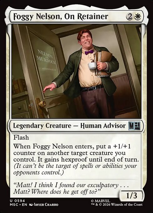 MSC: Foggy Nelson, On Retainer