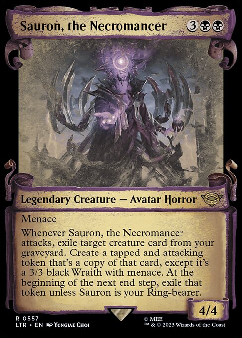 LTR: Sauron, the Necromancer (Showcase Scrolls)