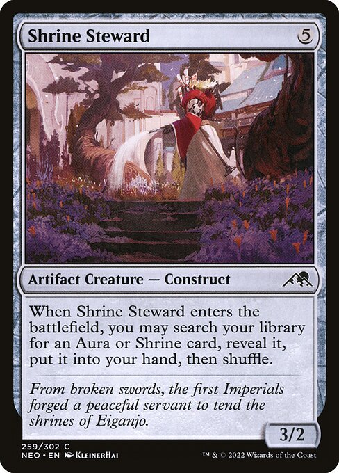 NEO: Shrine Steward (Foil)