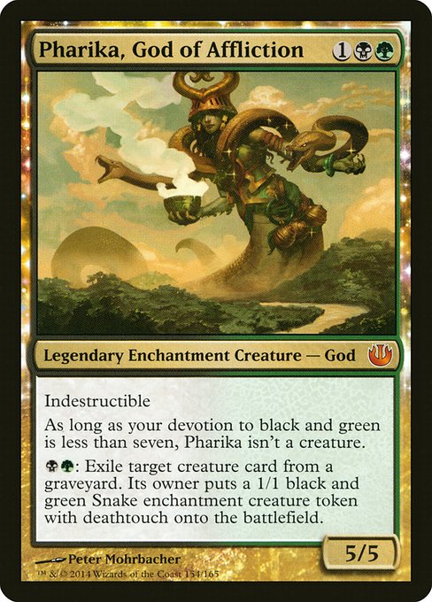 JOU: Pharika, God of Affliction (Foil)