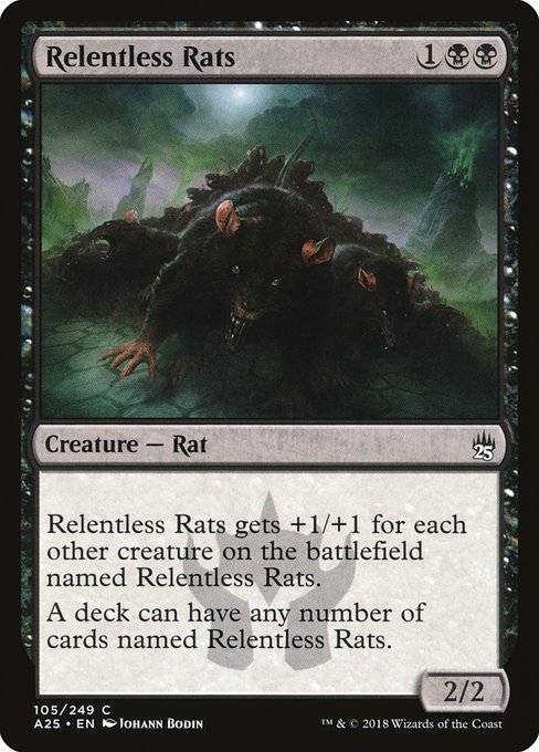 A25: Relentless Rats (Foil)
