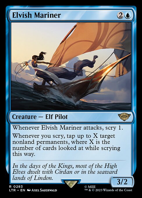 LTR: Elvish Mariner (Foil)