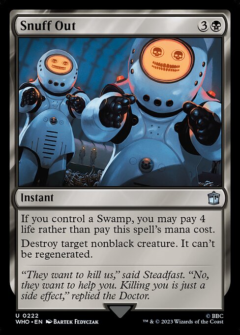 WHO: Snuff Out (Foil)