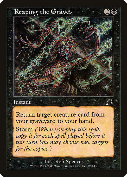 SCG: Reaping the Graves