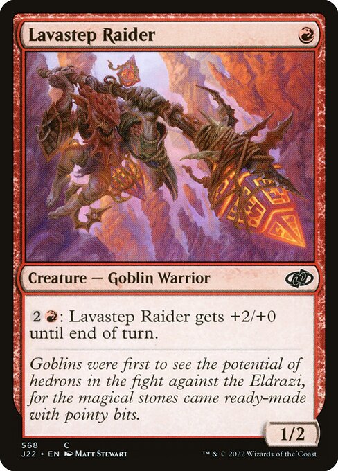 J22: Lavastep Raider