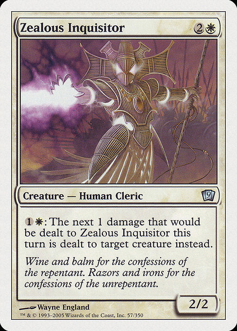 9ED: Zealous Inquisitor