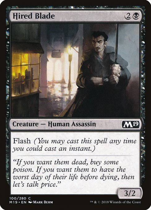M19: Hired Blade (Foil)