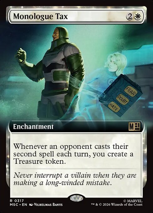 MSC: Monologue Tax (Extended Art)