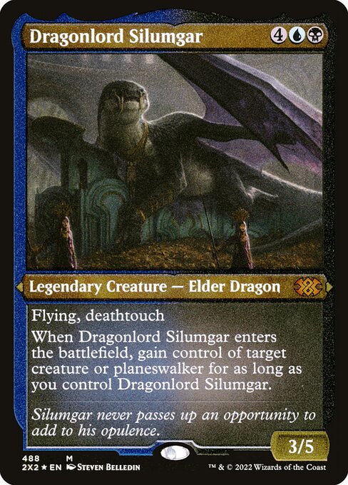 2X2: Dragonlord Silumgar (Foil Etched)
