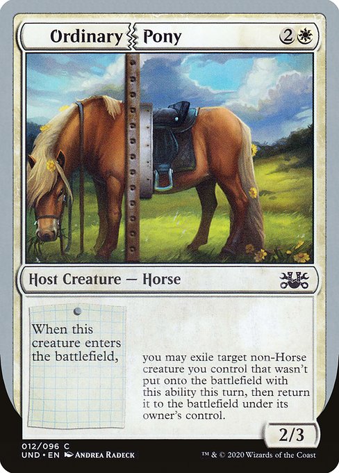 UND: Ordinary Pony