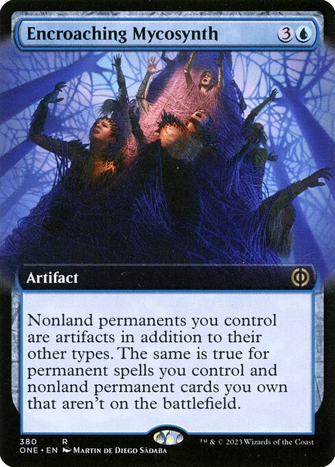 ONE: Encroaching Mycosynth (Extended Art) (Foil)