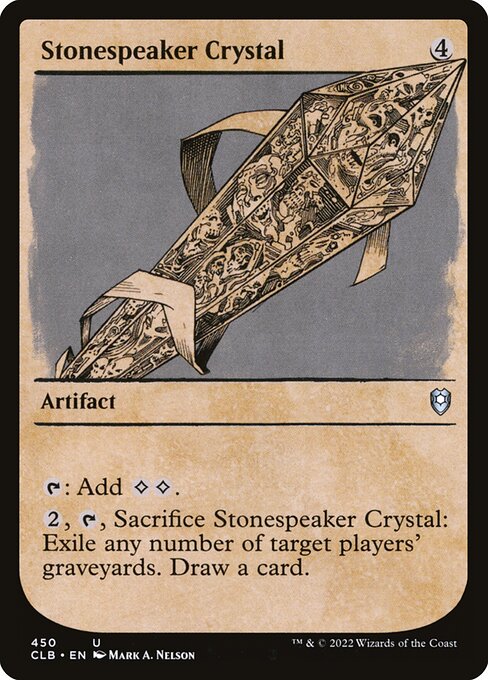 CLB: Stonespeaker Crystal (Showcase) (Foil)