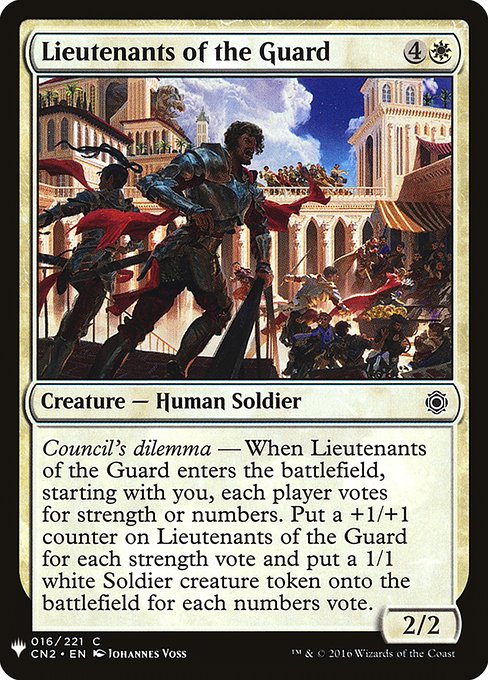 PLST: Lieutenants of the Guard