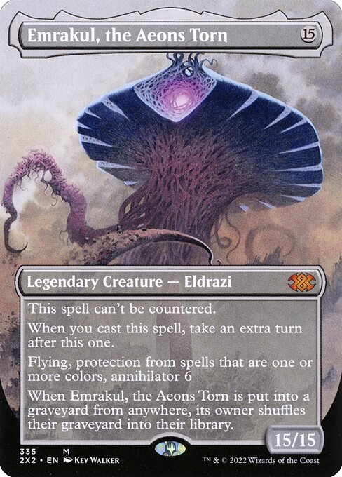 2X2: Emrakul, the Aeons Torn (Borderless) (Foil)