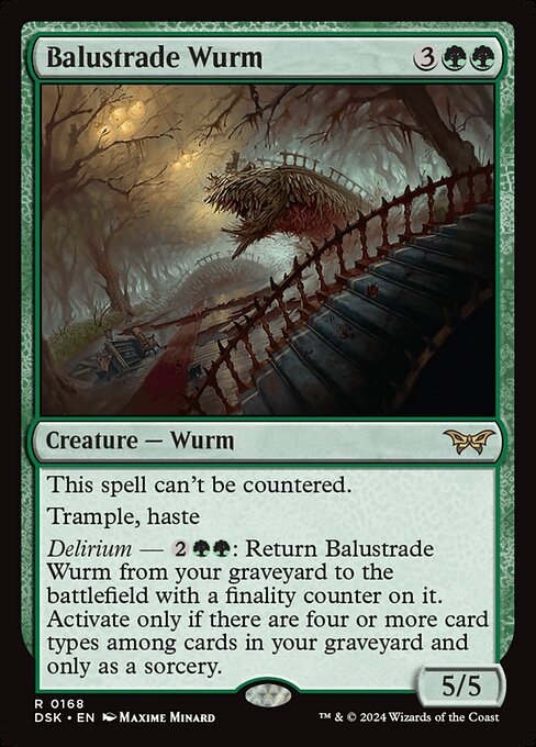 DSK: Balustrade Wurm (Foil)