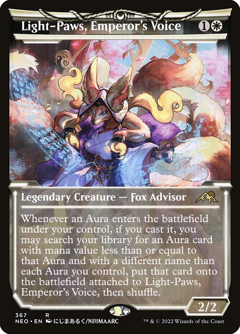 NEO: Light-Paws, Emperor's Voice (Showcase) (Foil)