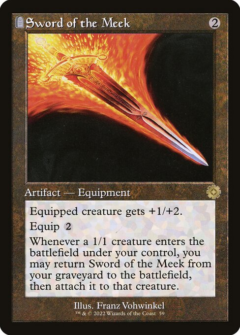 BRR: Sword of the Meek (Foil)