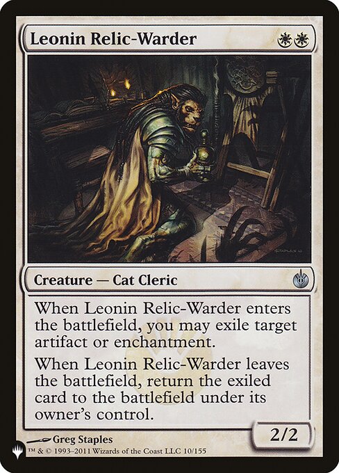 PLST: Leonin Relic-Warder (MBS)