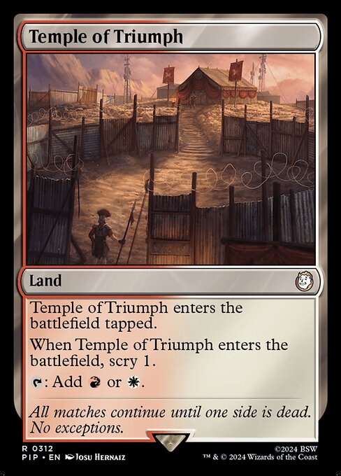 PIP: Temple of Triumph (Foil)