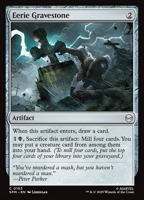 SPM: Eerie Gravestone