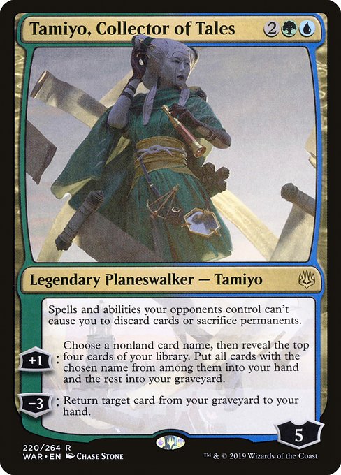 WAR: Tamiyo, Collector of Tales (Foil)