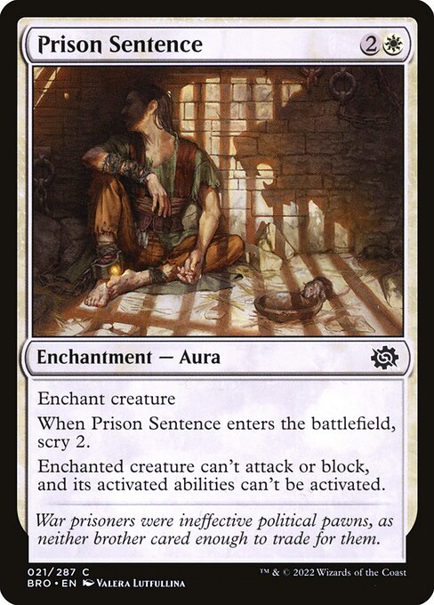 BRO: Prison Sentence