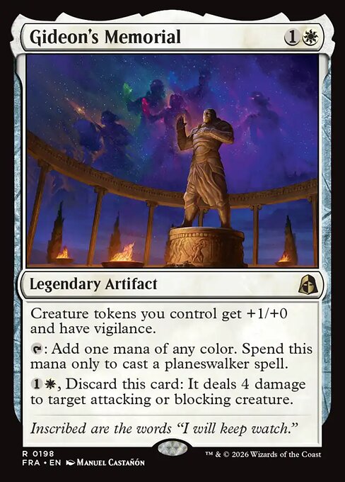 FRA: Gideon's Memorial (Foil)