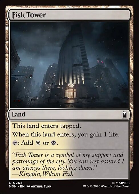MSH: Fisk Tower (Foil)